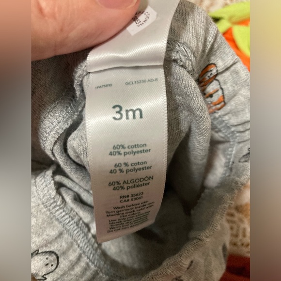 Carters Baby Two Piece Peek a Boo Halloween Set Size 3 M NWOT - Picture 6 of 6